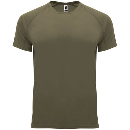 Roly Bahrain men's T-shirt in army green, ready for logo printing or embroidery