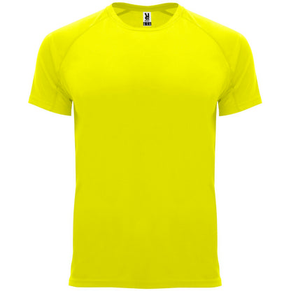 Roly Bahrain men's T-shirt in fluor yellow, ready for logo printing or embroidery