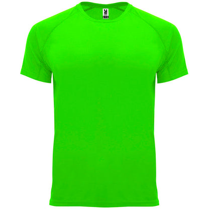 Roly Bahrain men's T-shirt in fluor green, ready for logo printing or embroidery