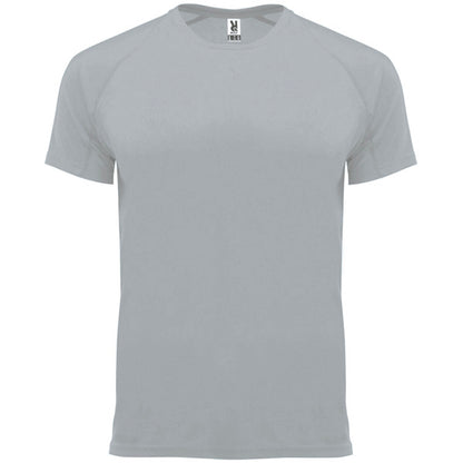 Roly Bahrain men's T-shirt in grey, ready for logo printing or embroidery