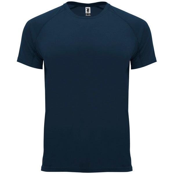 Roly Bahrain men's T-shirt in navy blue, ready for logo printing or embroidery