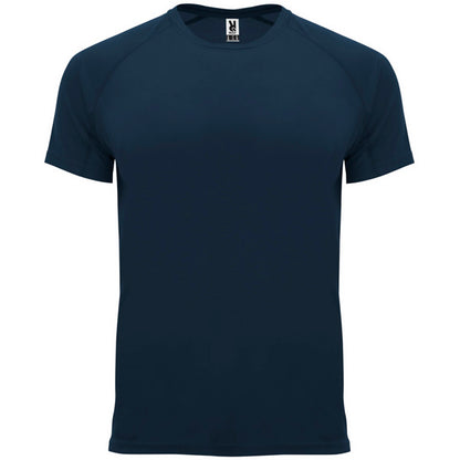 Roly Bahrain men's T-shirt in navy blue, ready for logo printing or embroidery