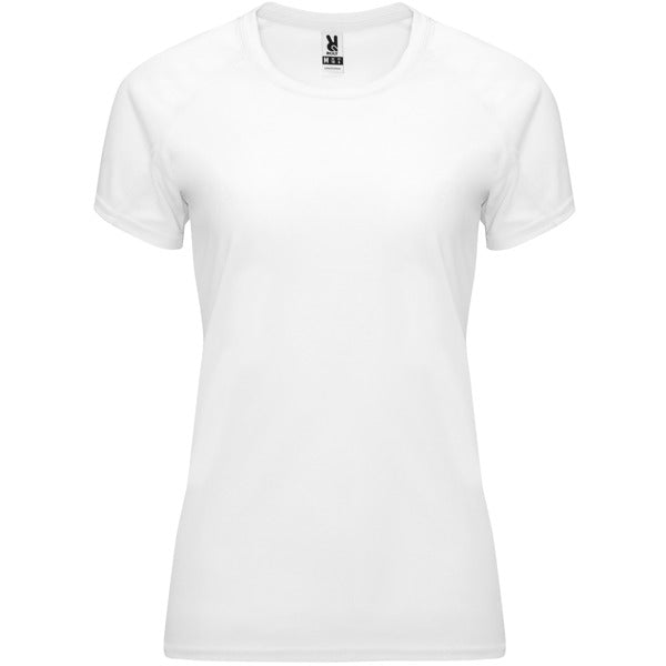 Roly Bahrain Woman women's T-shirt in white, ready for logo printing or embroidery