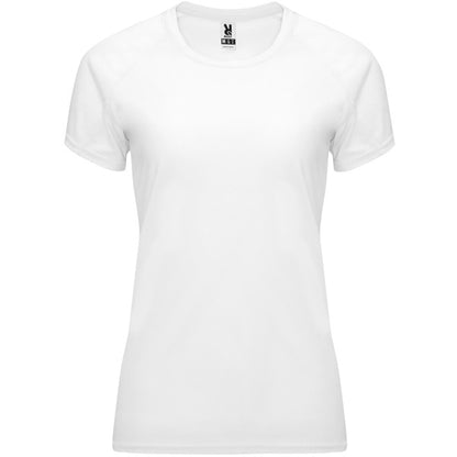 Roly Bahrain Woman women's T-shirt in white, ready for logo printing or embroidery