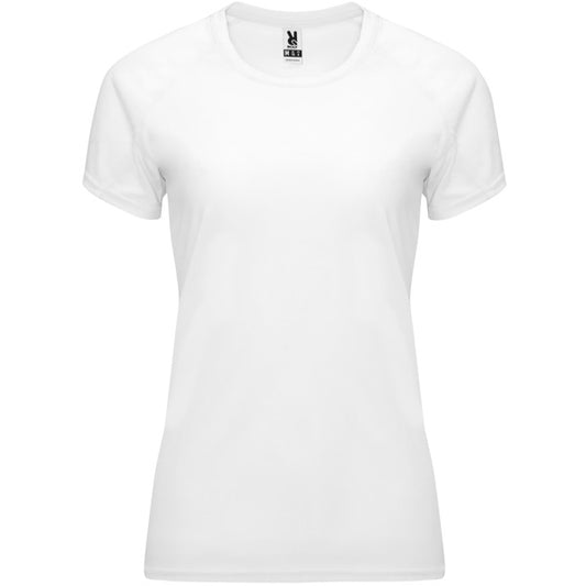 Roly Bahrain Woman women's T-shirt in white, ready for logo printing or embroidery