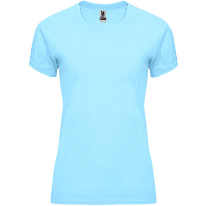 Roly Bahrain Woman women's T-shirt in sky blue, ready for logo printing or embroidery