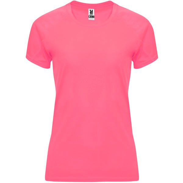 Roly Bahrain Woman women's T-shirt in fluor lady pink, ready for logo printing or embroidery