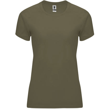 Roly Bahrain Woman women's T-shirt in army green, ready for logo printing or embroidery