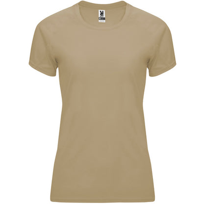 Roly Bahrain Woman women's T-shirt in dark sand, ready for logo printing or embroidery