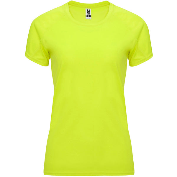 Roly Bahrain Woman women's T-shirt in fluor yellow, ready for logo printing or embroidery
