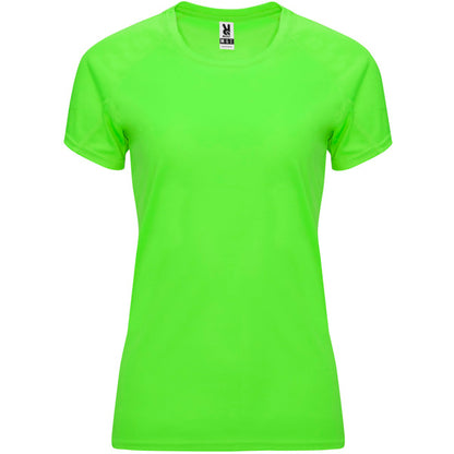 Roly Bahrain Woman women's T-shirt in fluor green, ready for logo printing or embroidery