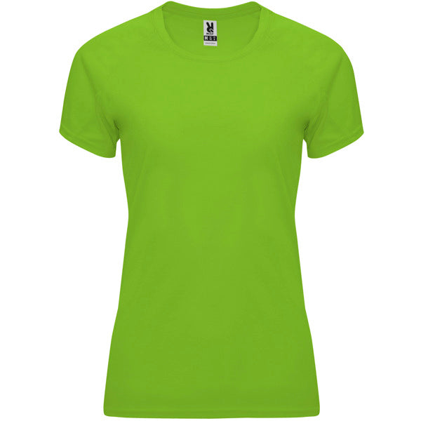 Roly Bahrain Woman women's T-shirt in lime, ready for logo printing or embroidery