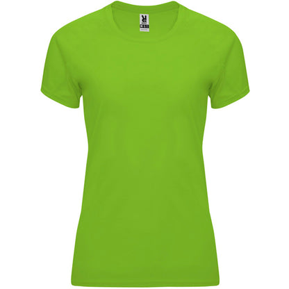 Roly Bahrain Woman women's T-shirt in lime, ready for logo printing or embroidery