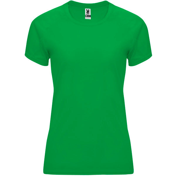 Roly Bahrain Woman women's T-shirt in fern green, ready for logo printing or embroidery