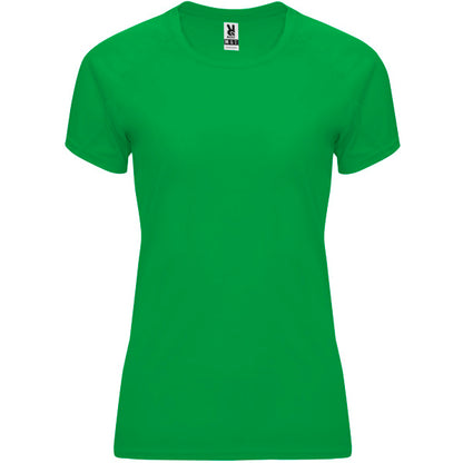 Roly Bahrain Woman women's T-shirt in fern green, ready for logo printing or embroidery