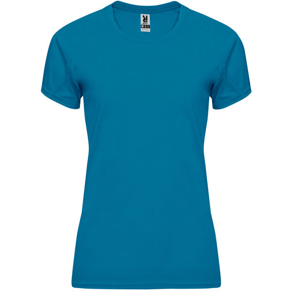 Roly Bahrain Woman women's T-shirt in moonlight blue, ready for logo printing or embroidery