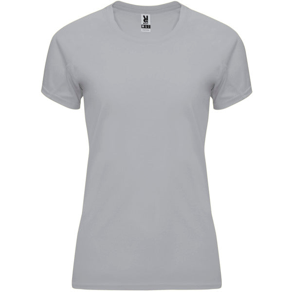 Roly Bahrain Woman women's T-shirt in grey, ready for logo printing or embroidery