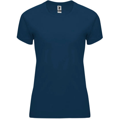 Roly Bahrain Woman women's T-shirt in navy blue, ready for logo printing or embroidery