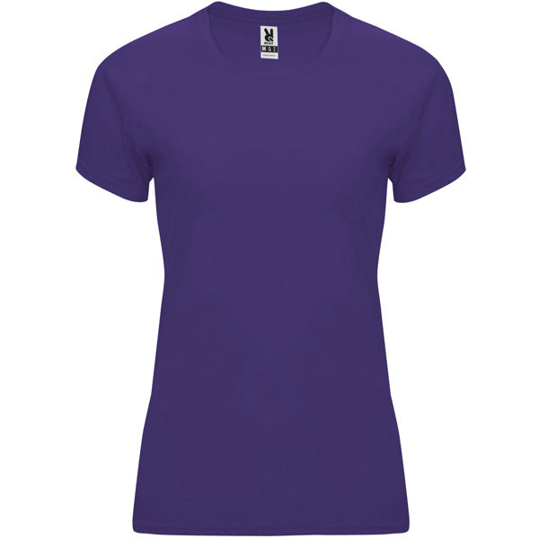 Roly Bahrain Woman women's T-shirt in mauve, ready for logo printing or embroidery