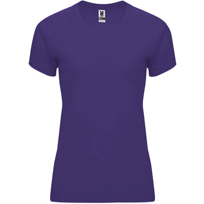 Roly Bahrain Woman women's T-shirt in mauve, ready for logo printing or embroidery