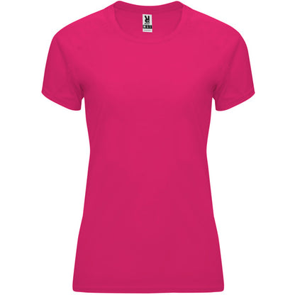 Roly Bahrain Woman women's T-shirt in rosette, ready for logo printing or embroidery