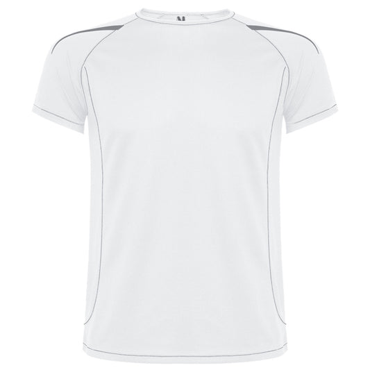 Roly Sepang men's T-shirt in white, ready for logo printing or embroidery
