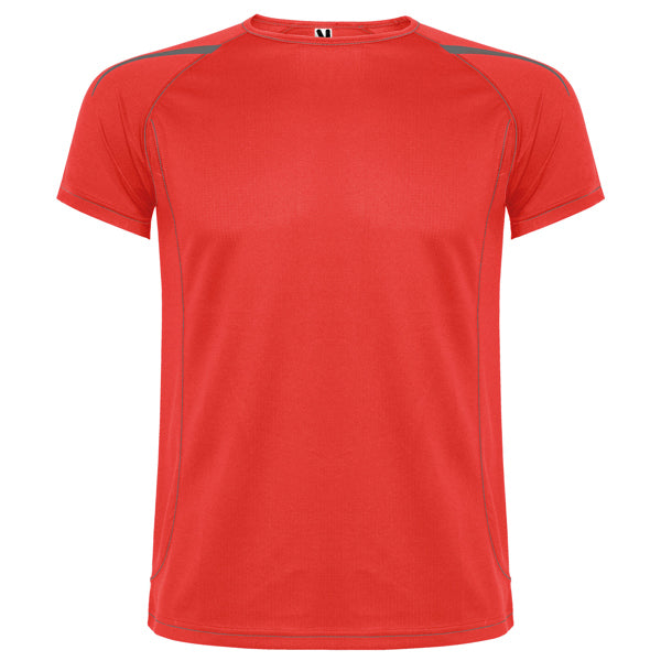 Roly Sepang men's T-shirt in red, ready for logo printing or embroidery
