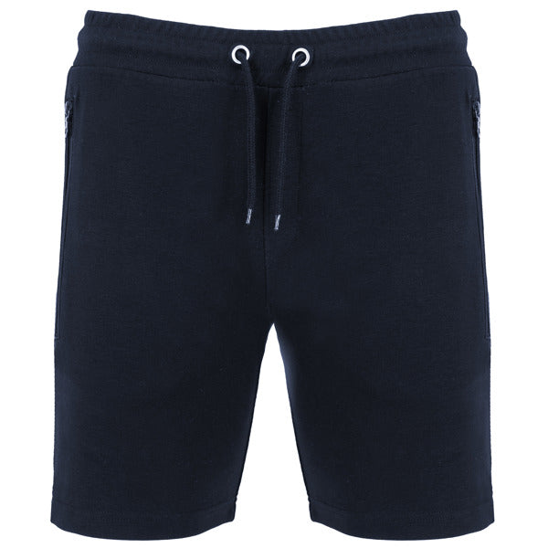 Roly Betis men's shorts in navy blue, ready for logo printing or embroidery