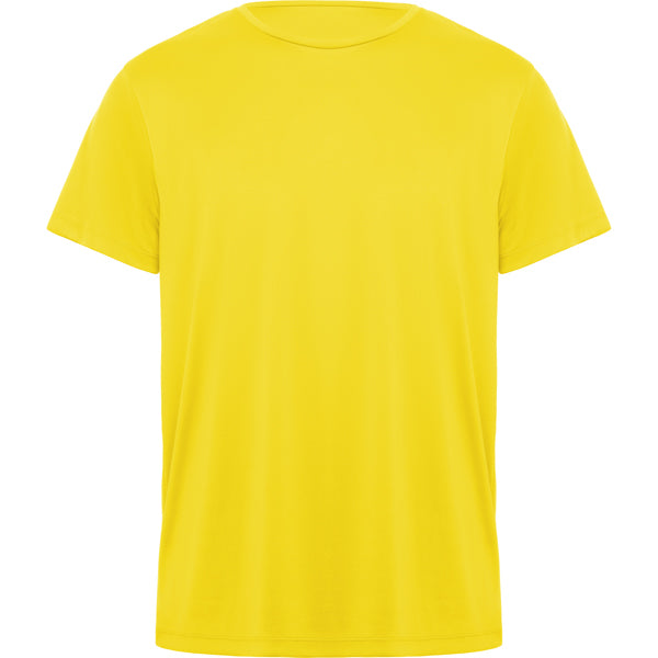 Roly Daytona unisex T-shirt in yellow, ready for logo printing or embroidery