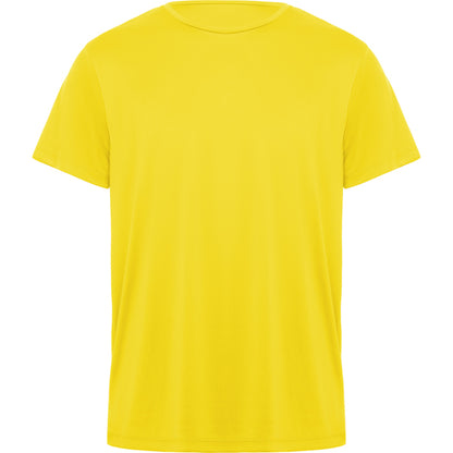 Roly Daytona unisex T-shirt in yellow, ready for logo printing or embroidery