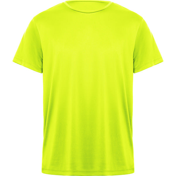 Roly Daytona unisex T-shirt in fluor yellow, ready for logo printing or embroidery
