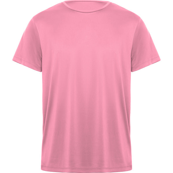 Roly Daytona unisex T-shirt in silk pink, ready for logo printing or embroidery