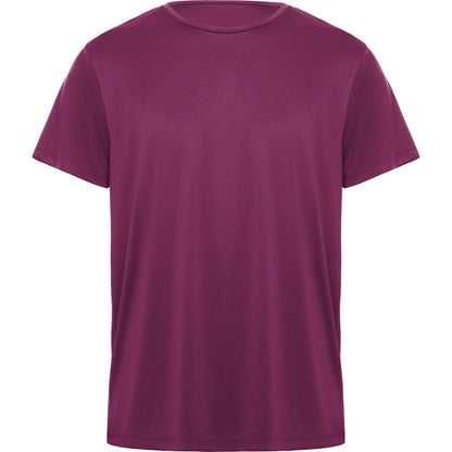 Roly Daytona unisex T-shirt in cranberry, ready for logo printing or embroidery