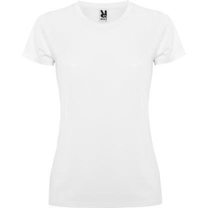 Roly Montecarlo Woman women's T-shirt in white, ready for logo printing or embroidery
