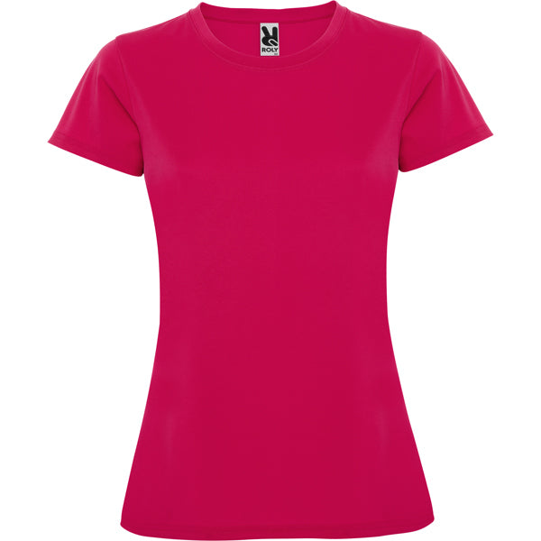 Roly Montecarlo Woman women's T-shirt in rosette, ready for logo printing or embroidery