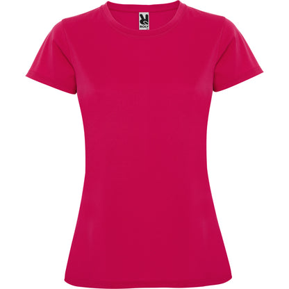 Roly Montecarlo Woman women's T-shirt in rosette, ready for logo printing or embroidery