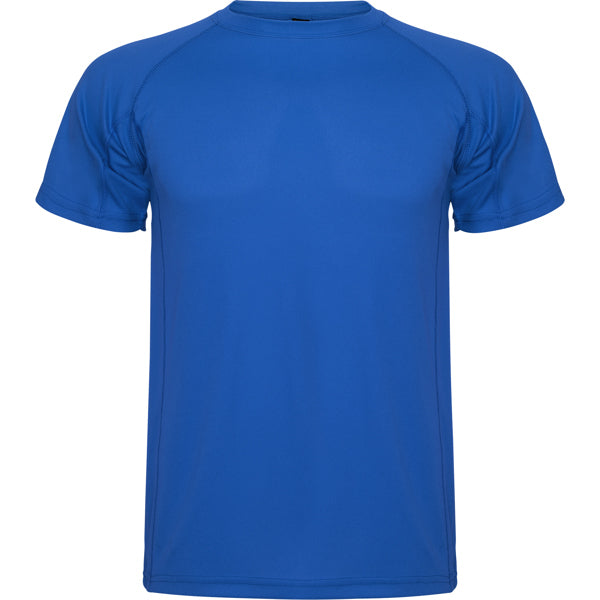 Roly Montecarlo men's T-shirt in royal blue, ready for logo printing or embroidery