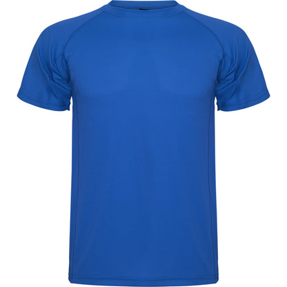 Roly Montecarlo men's T-shirt in royal blue, ready for logo printing or embroidery
