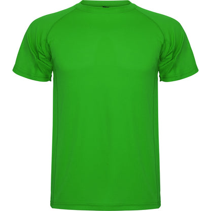 Roly Montecarlo men's T-shirt in fern green, ready for logo printing or embroidery