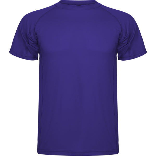 Roly Montecarlo men's T-shirt in mauve, ready for logo printing or embroidery