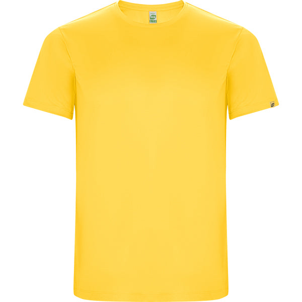 Roly Imola men's T-shirt in yellow, ready for logo printing or embroidery