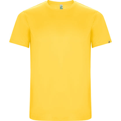 Roly Imola men's T-shirt in yellow, ready for logo printing or embroidery