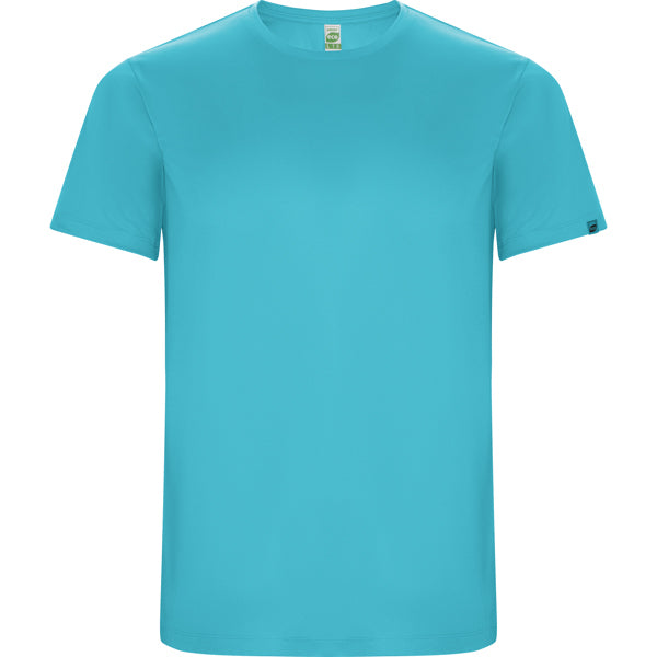 Roly Imola men's T-shirt in turquoise, ready for logo printing or embroidery