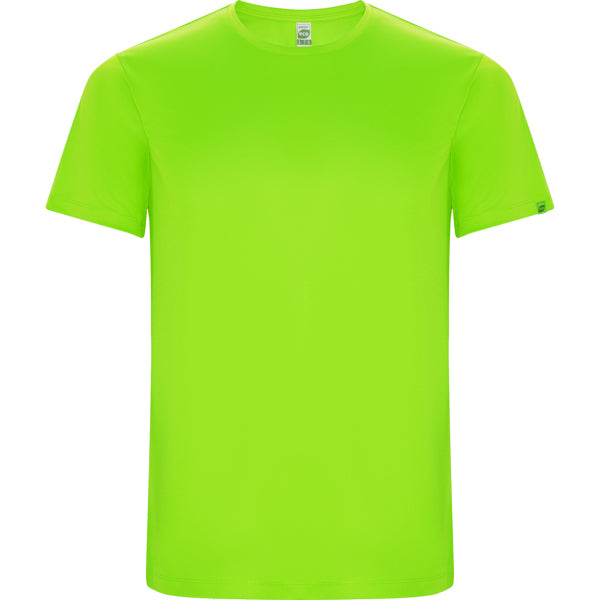 Roly Imola men's T-shirt in fluor green, ready for logo printing or embroidery