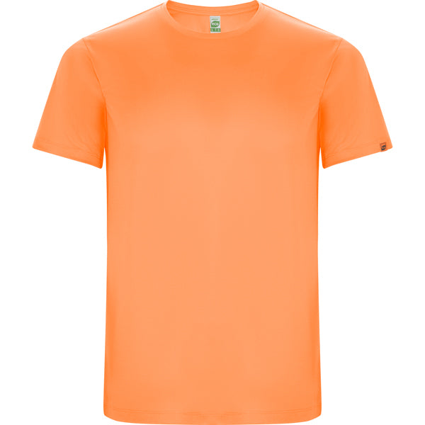 Roly Imola men's T-shirt in fluor orange, ready for logo printing or embroidery