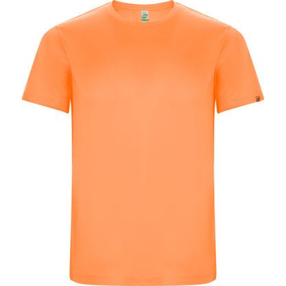 Roly Imola men's T-shirt in fluor orange, ready for logo printing or embroidery