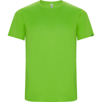 Roly Imola men's T-shirt in lime, ready for logo printing or embroidery