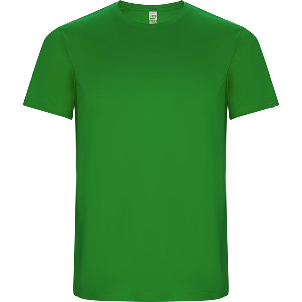 Roly Imola men's T-shirt in fern green, ready for logo printing or embroidery