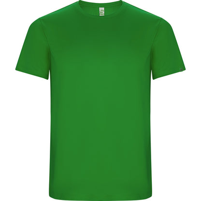 Roly Imola men's T-shirt in fern green, ready for logo printing or embroidery