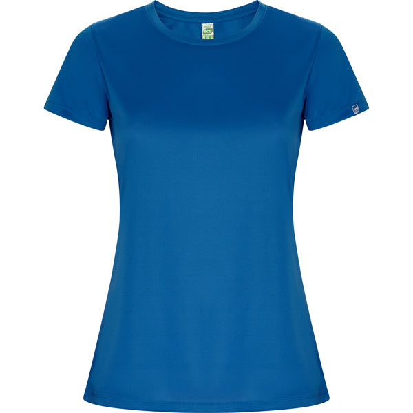 Roly Imola Woman women's T-shirt in royal blue, ready for logo printing or embroidery